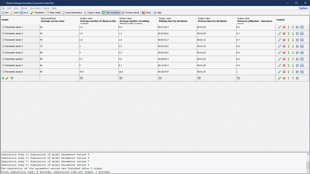 Running a parameter study